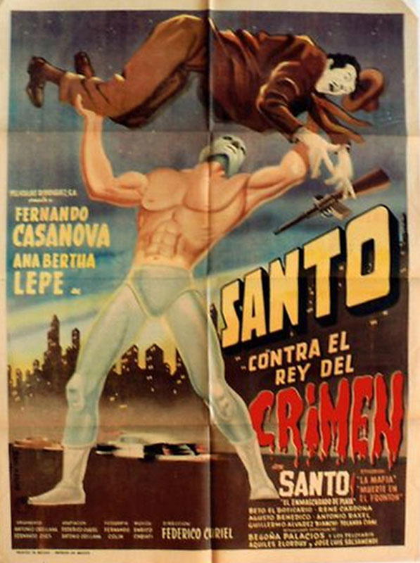 SANTO CONTRA EL REY DEL CRIMEN